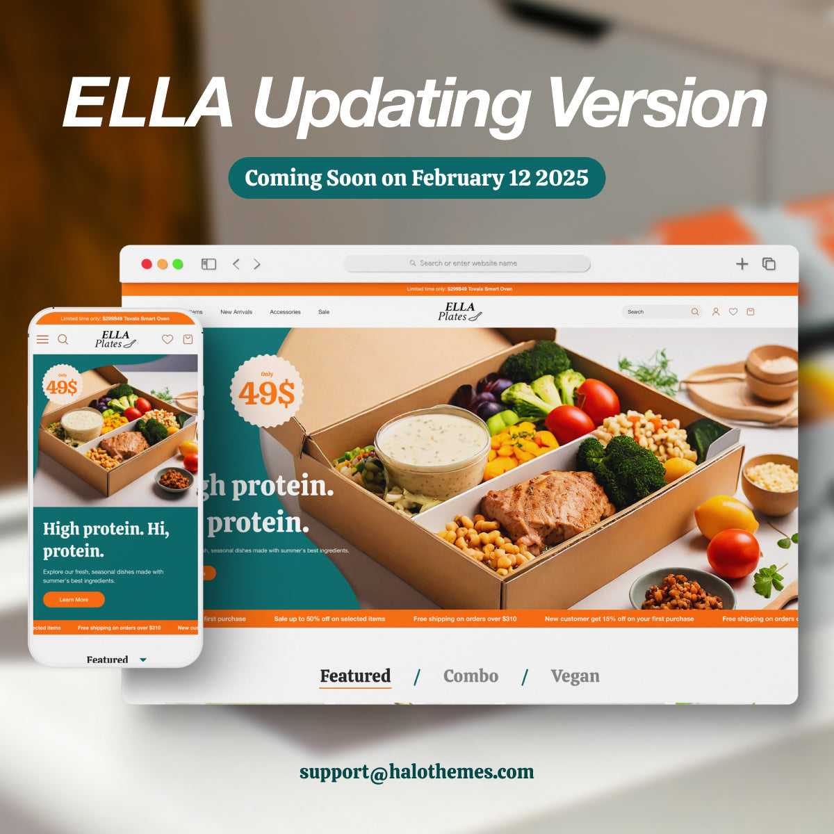 Ella 6.7.2 – Featuring the New Set Lunch Home