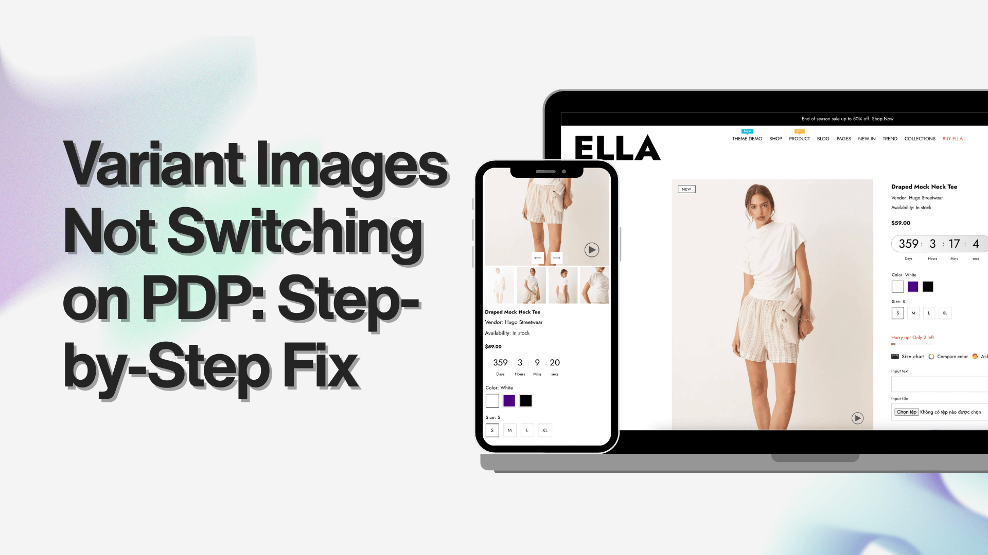 Variant Images Not Switching on PDP: Step-by-Step Troubleshooting Guide