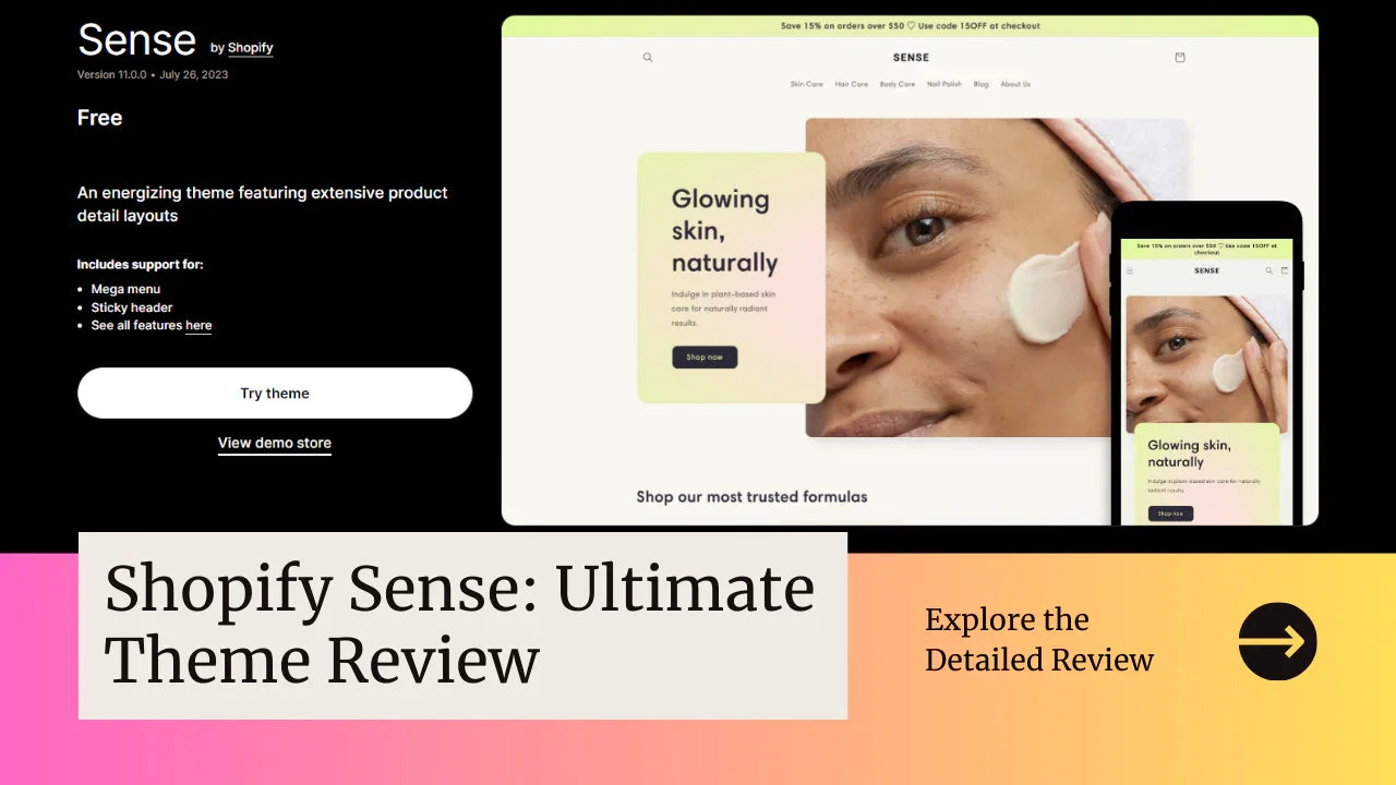 Making Sense of Shopify's Sense Theme: An In-Depth Review