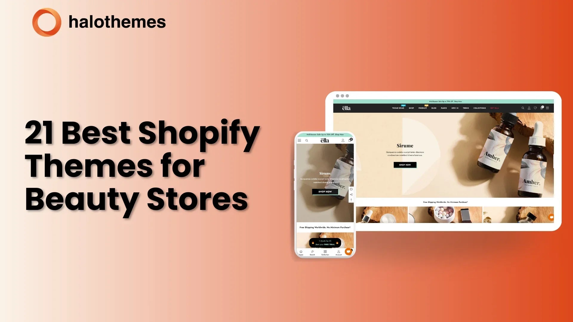 21 Best Shopify Themes for Beauty Stores: Cosmetics, Skincare & More