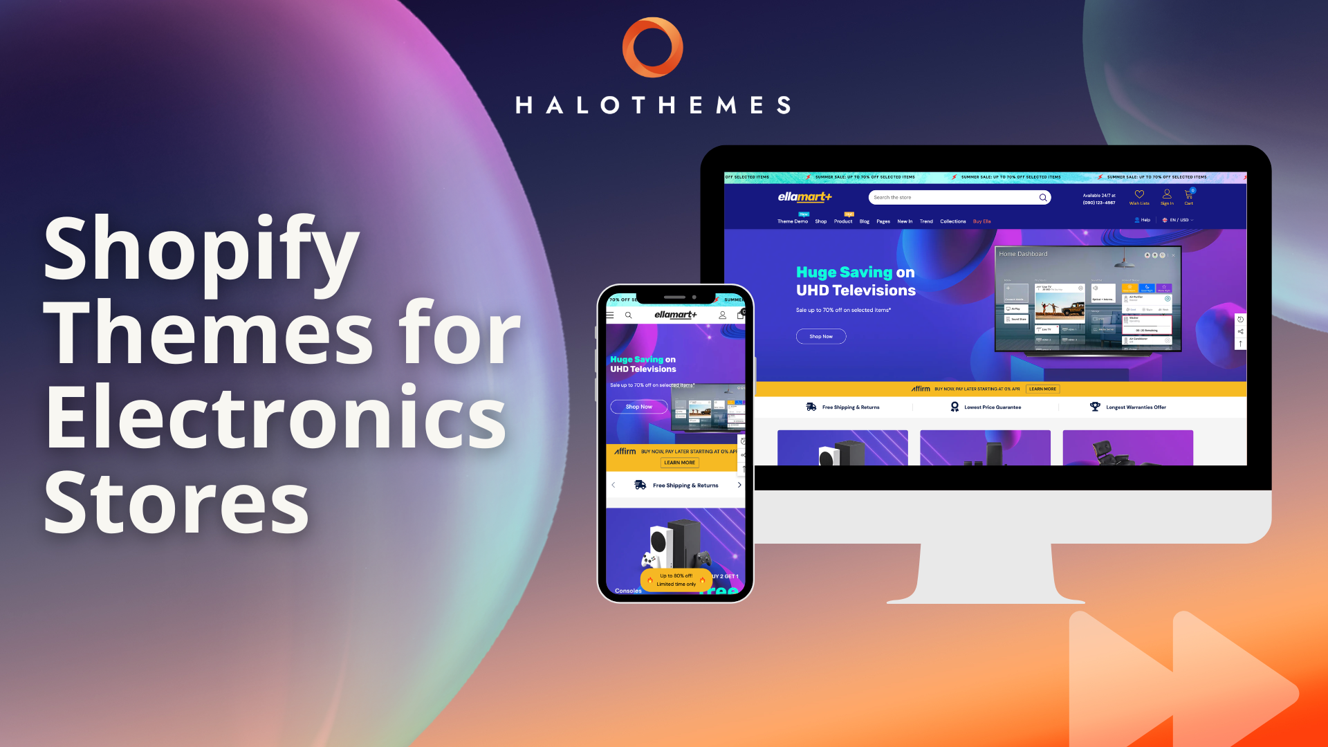 Top 10 Shopify Themes for Electronics Stores with Modern & Responsive Design