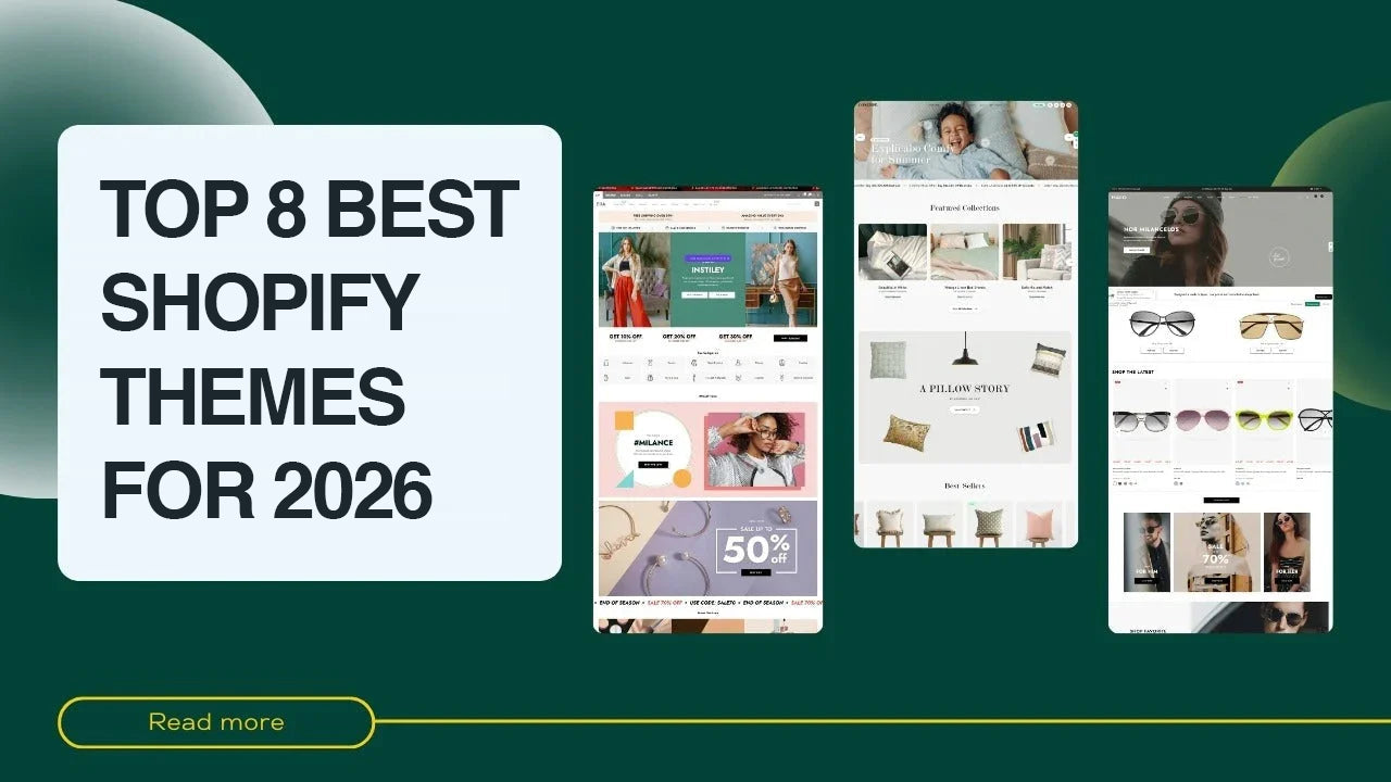 Top 8 best shopify themes for 2026