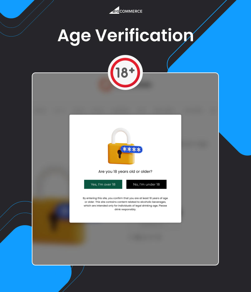 BigCommerce Add-on: Age Verification