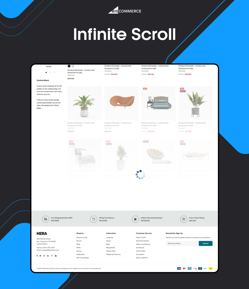 BigCommerce Add-on: Ajax Infinite Scroll