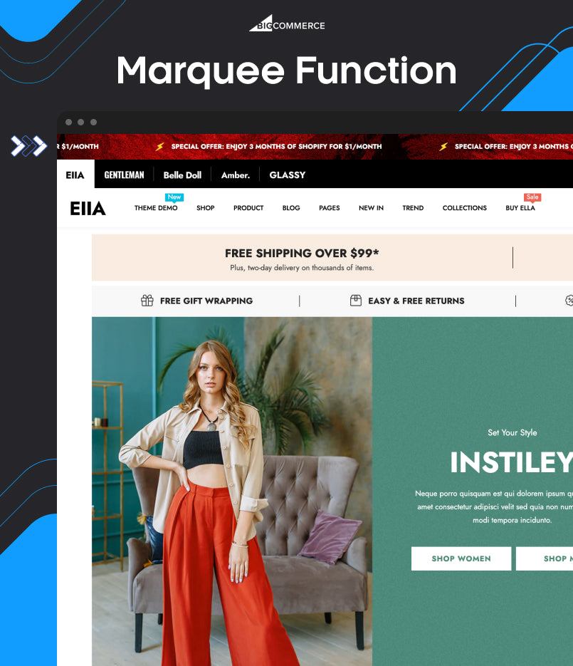 BigCommerce Add-on: Marquee