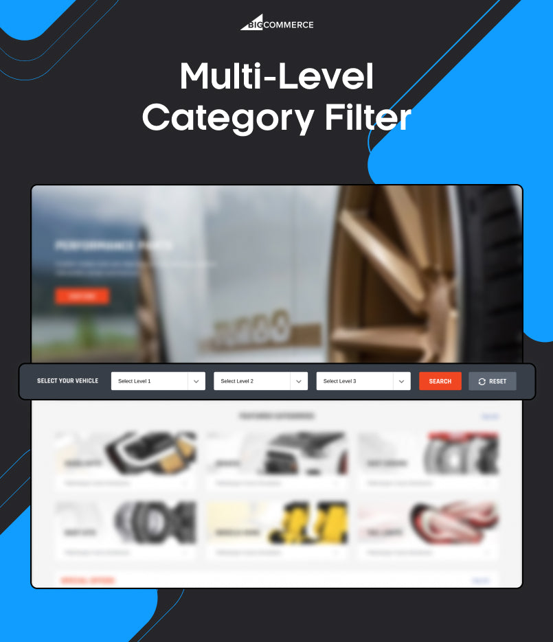 BigCommerce Add-on: Multi-level Category Filter