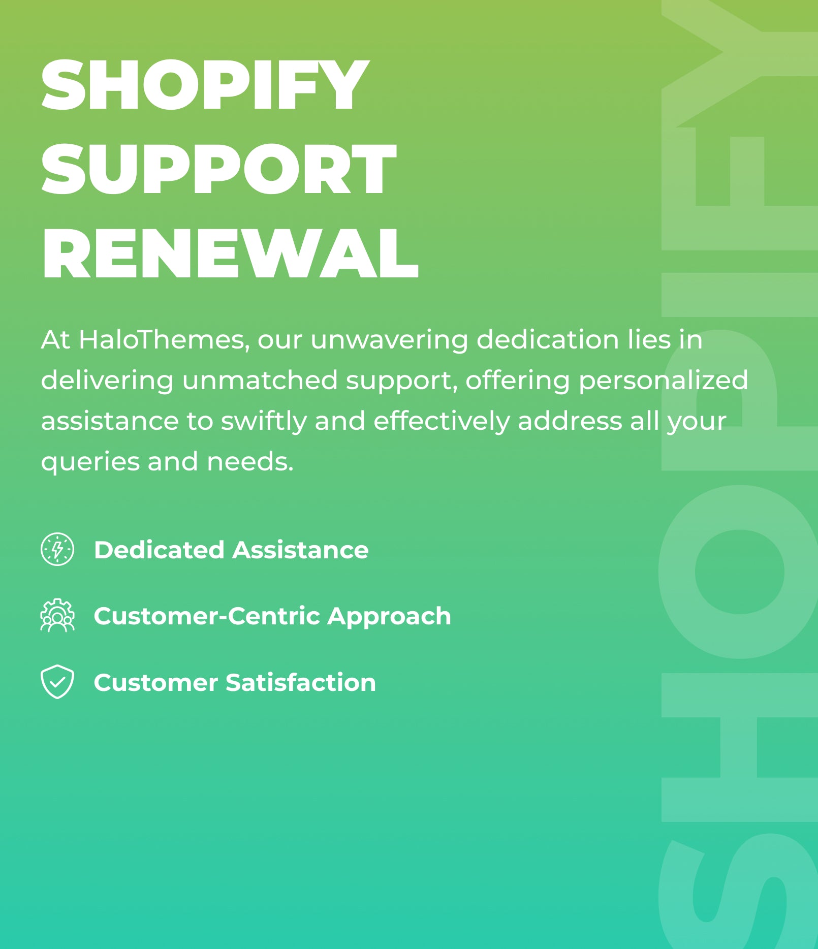Shopify Support Renewal | Enhance Your Experience with HaloThemes Support Services