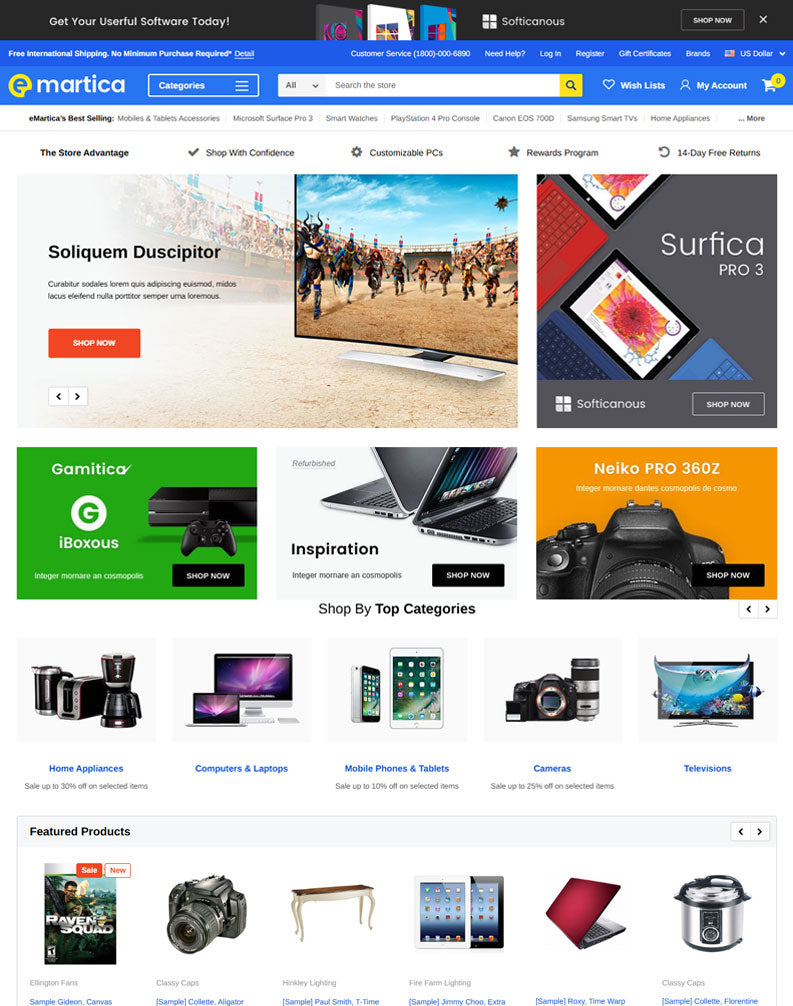 eMartica - Supermarket