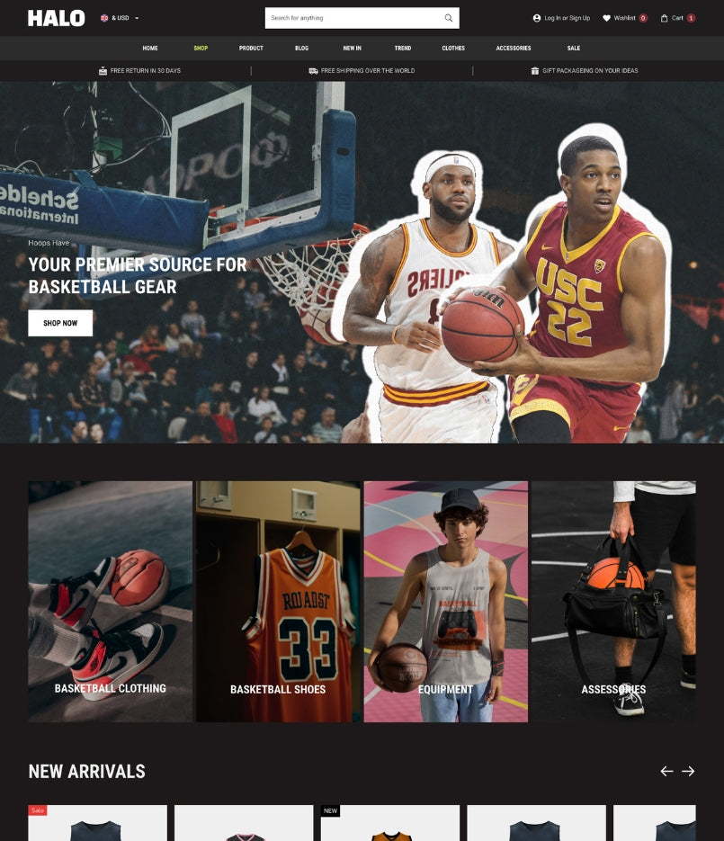 Halo - NBA Gear Store