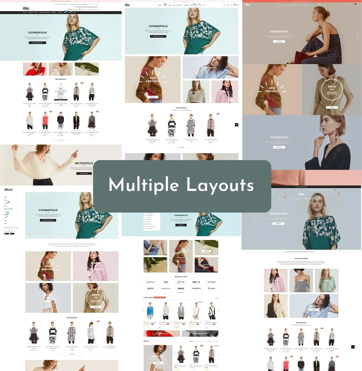 ELLA 2 – Premium Fashion Ecommerce Website Template | HaloThemes