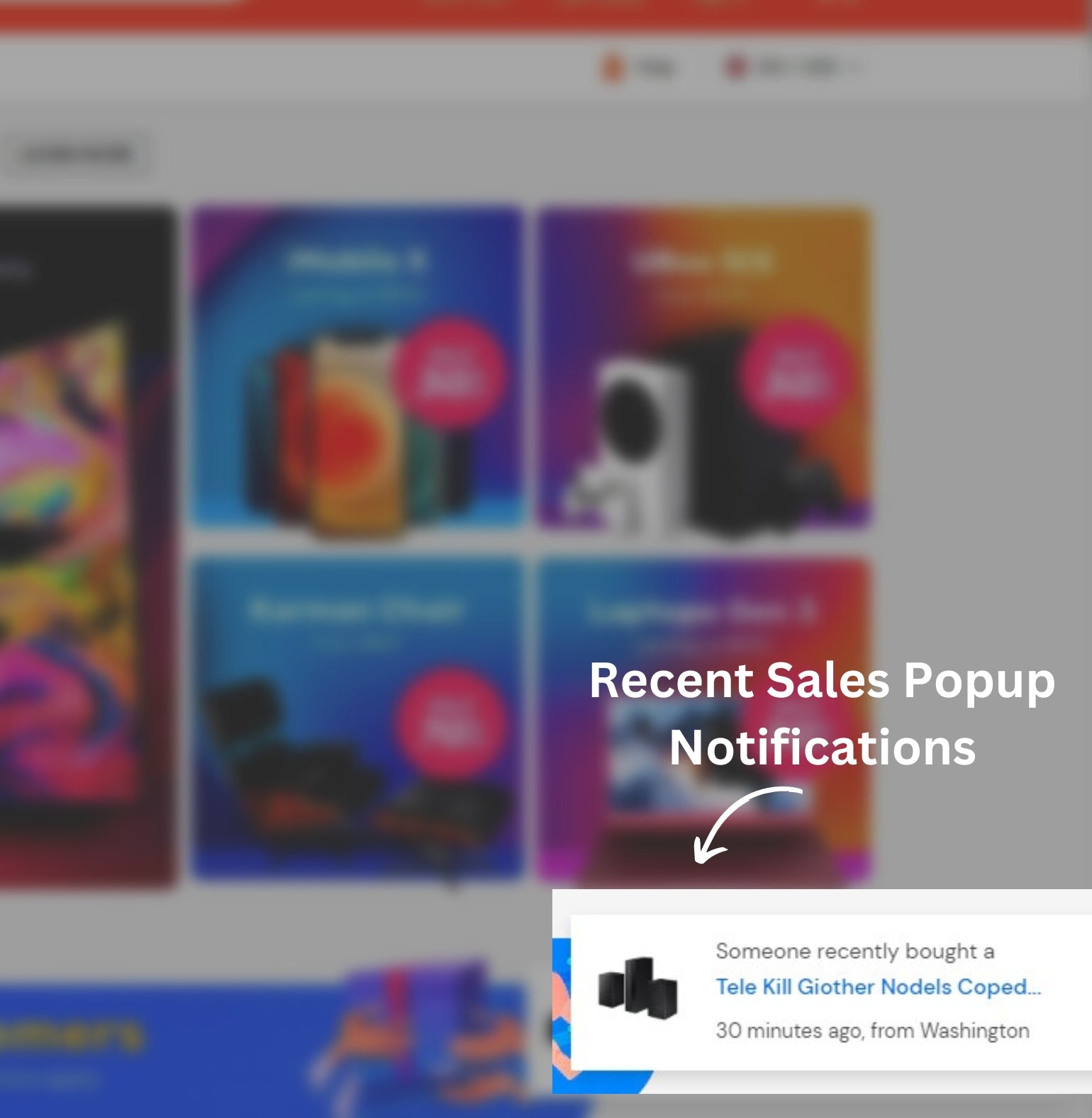 Boost your sales faster by displaying purchase activities notification with our Recent Sales Popup Notifications - a great tool to let visitors see your products more frequently.