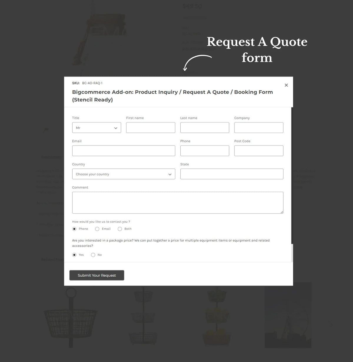Inquire for Pricing - Request Custom Quotes - Tailored Pricing Solutions