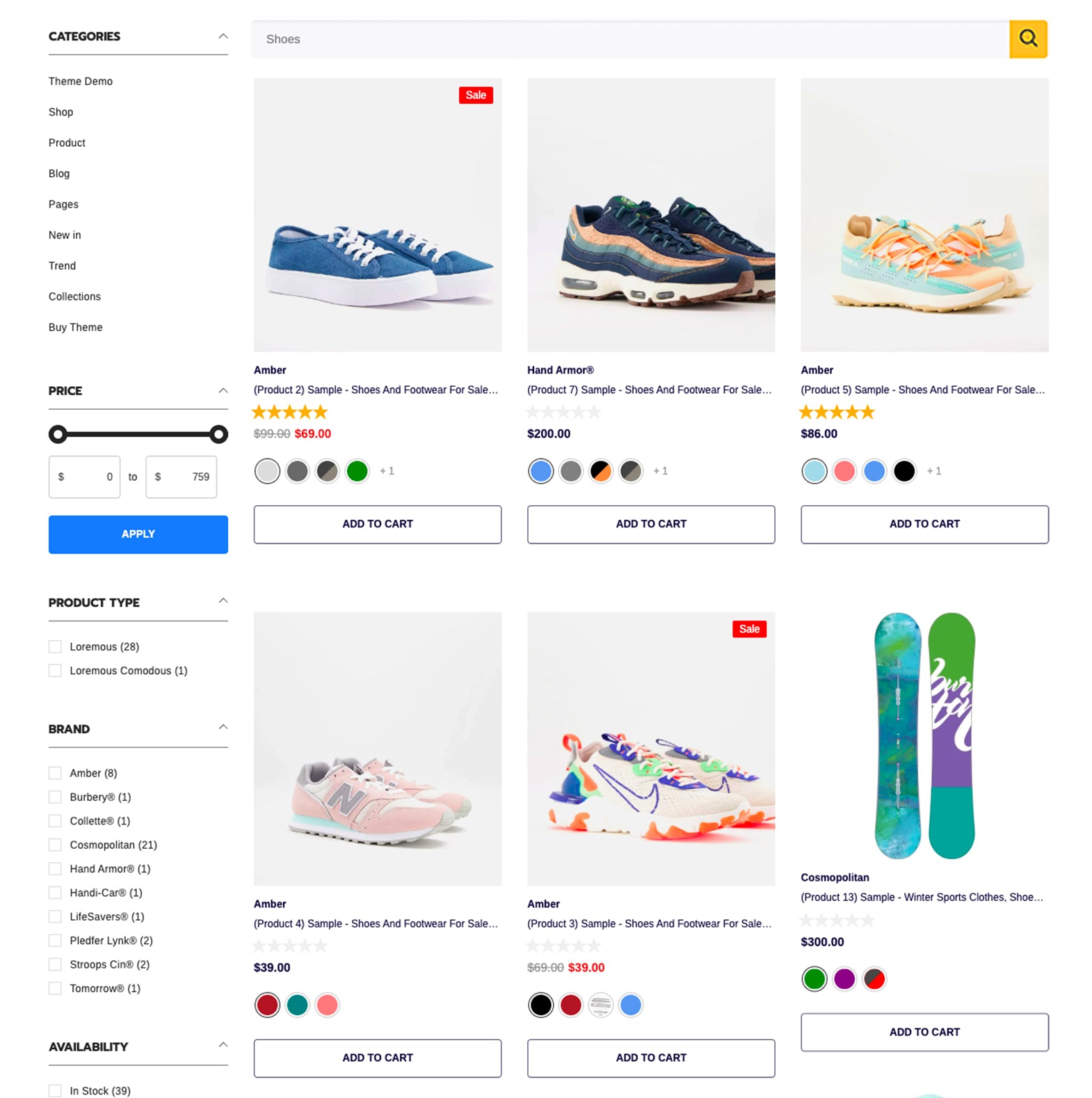BigCommerce Add-on: Search on Category Page